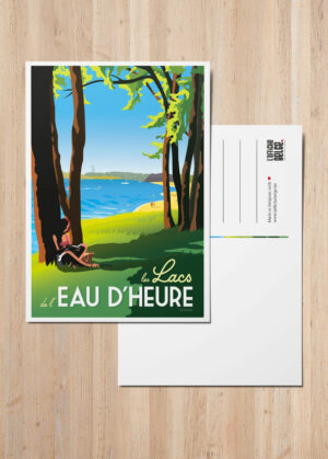 Postcard Belgium Les Lacs de l'Eau d'Heure