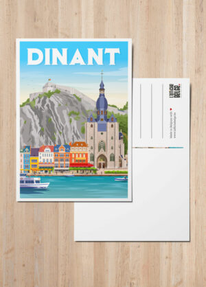 Postcard dinant