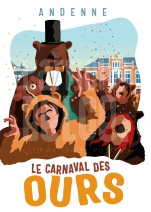 Andenne Le Carnaval des Ours poster