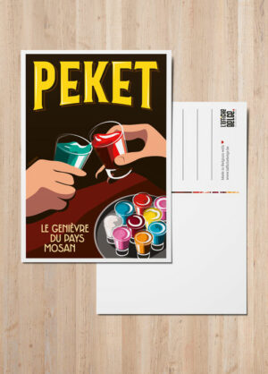 Postcard peket